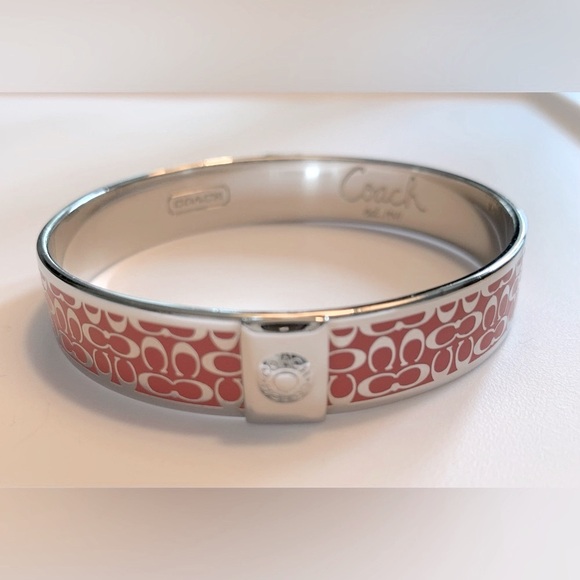 Coach Signature Logo Bangle - Picture 2 of 6